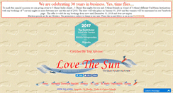 Desktop Screenshot of lovethesun.com